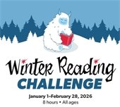 Warrenville Public Library District's Winter Reading Challenge is January 1 to February 28.