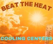 A thermometer taking temperature on a very hot and sunny day.