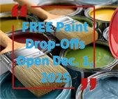 Free paint recycling is now available in DuPage County.