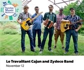 A flyer for Sunday Music Series November 12 at the library.