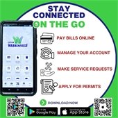 The City of Warrenville app is now available for download to your smartphone. Pay bills, request service, and more!