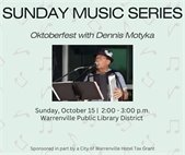 A photo of polka musician Dennis Motyka.