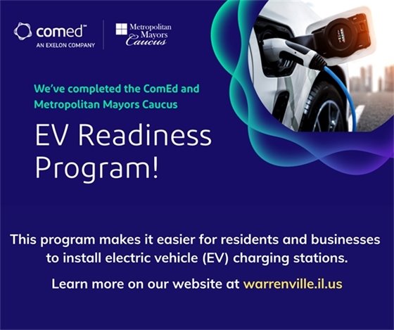 The City has completed an EV Readiness Program to make it easier for residents and businesses to switch to electric vehicles.