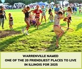 A photo of kids having fun at the City's National Night Out Celebration in 2024.