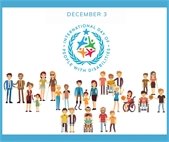 An image for International Day of Peoples with Disabilities.