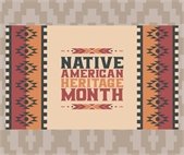 A graphic for Native American Heritage Month.