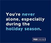 A graphic that shows the 988 suicide and crisis lifeline.