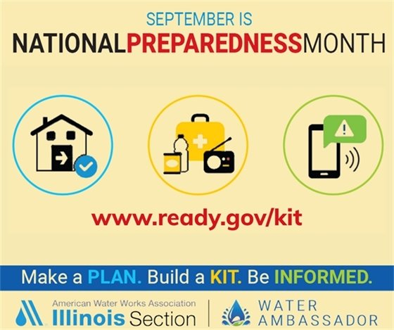 September is National Preparedness Month. Make a Plan. Build a Kit. Be Informed.