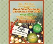 A flyer for the December 4 Christmas Fest Craft Show.