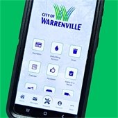 The City of Warrenville app is now available for download to your smartphone. Pay bills, request service, and more!