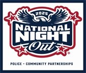 The City's annual National Night Out is Tuesday, August 5, 5:00-9:00 p.m. at Cerny Park.