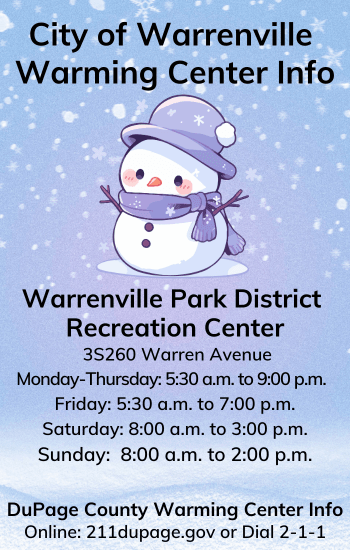 Warming Center Info  