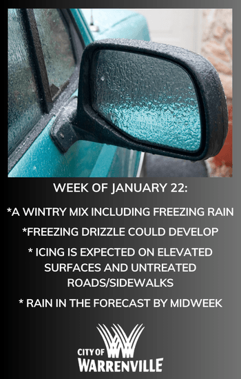 Icy mix warning update