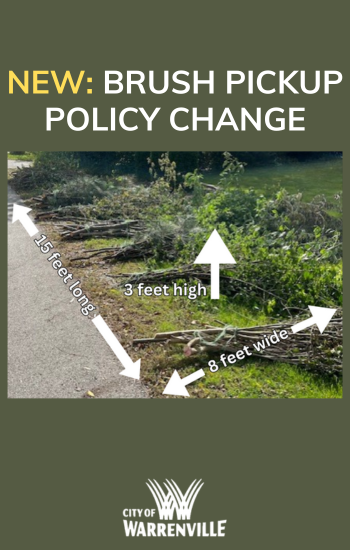 Brush pickup 2024 policy change  