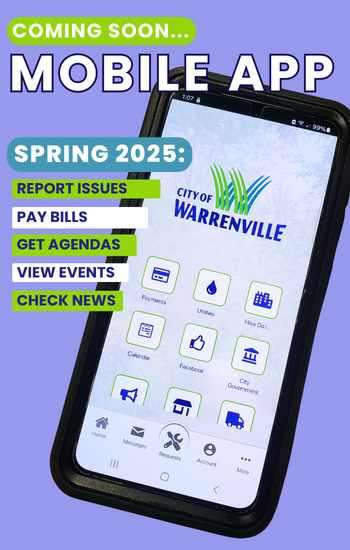 The City will launch a Citizen Engagement app in the spring of 2025.