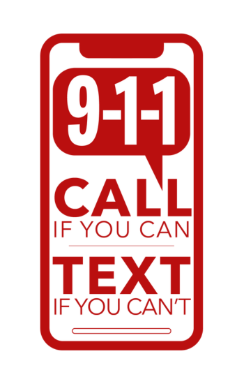 Text 911 for emergencies.