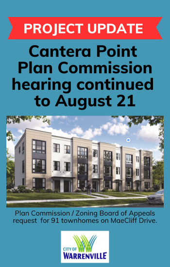 Cantera Point townhomes hearing continued to August 21.
