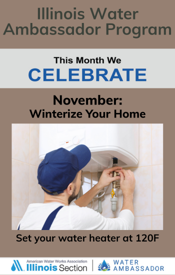 IL Water Ambassador November Winterize Your Home