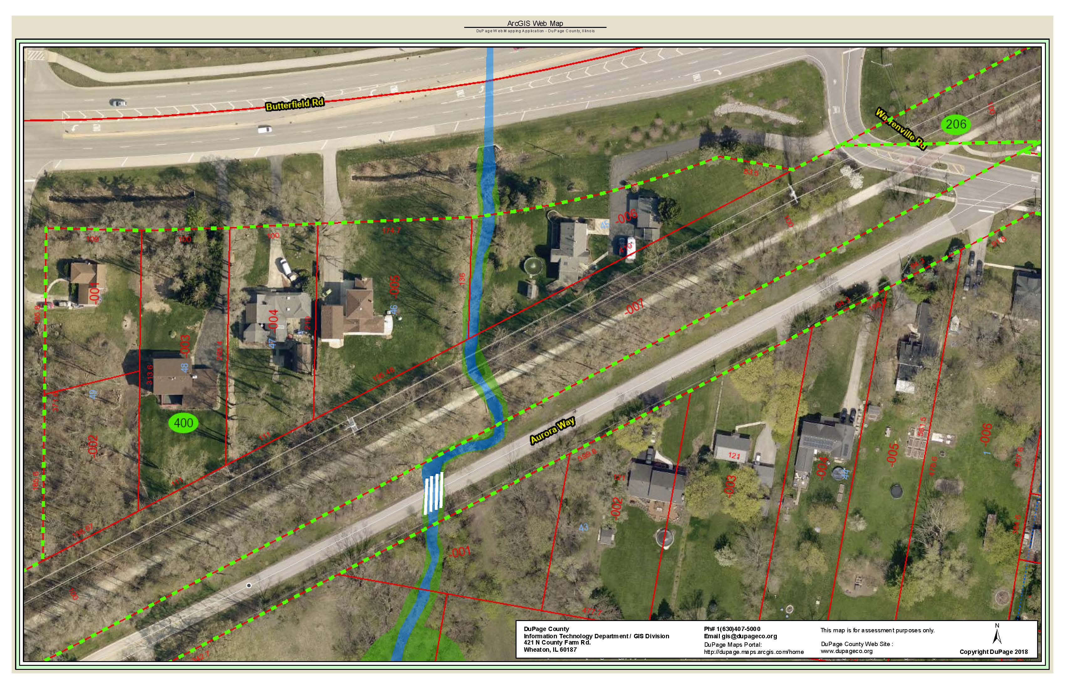 Storm sewer pipelining project maps 5